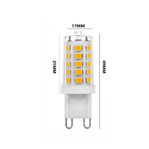 G9 صغير بدون وميض ، قابس دبوس مسطح صغير 5 واط ، مصدر ضوء LED واقي للعين SMD2835 500LM درجة - Product Image 3