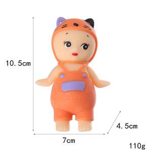 Juguete Blandito de Ángel Bebé Adorable para Vestir, de Crecimiento Lento, Antiestrés, con Atuendos Intercambiables, Material Elástico Suave - Product Image 5