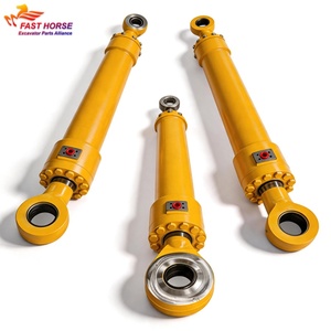 กระบอกไฮดรอลิกสำหรับรถขุด Hangood รุ่น TZ7659 / AK0820 ระบบกันสะเทือนหน้า สำหรับรถตักล้อยางรุ่น 510E 515E 520E - Product Image 1