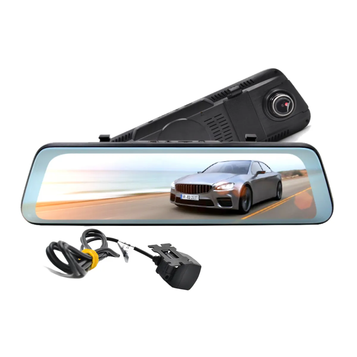Зеркало Даш Cam Автомобильная резервная камера 1080P Full HD Смарт-зеркало заднего вида для автомобилей и грузовиков, переднего и заднего вида двойная камера
