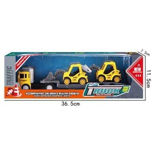 Modelo personalizado ingeniería camión tobogán de juguete remolque de juguete de plástico niños bulldozer de juguete para niños OEM/ODM - Product Image 3