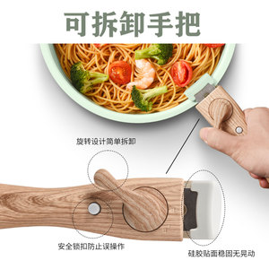 <b>Cookware</b> <b>Set</b> Soup Pot Milk Pot Frying Pan Non Stick Thickened Bottom Oven Safe Summer 2021 Yongkang Origin - Product Image 3