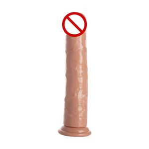 Realistische 5 Inch Tpe Volwassen Seksspeeltje Gigantische Zachte <span class=keywords><strong>Dildo</strong></span> Met Sterke Medische Kristallen Zuignap Verkrijgbaar In 5 Kleuren - Product Image 6