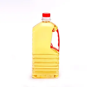 Couvercle à vis transparent 1L PET huile d'olive pommade jus de fruits arachide/sauce soja/vin bouteilles en plastique liquide