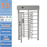 Wan Cartoon Fitness Center Rfid NFC Reconocimiento facial Control de acceso de huellas dactilares Motor sin escobillas Swing Turnstile Gym-Barrier-Gate