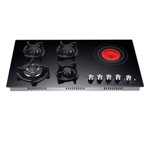 combined gas and electric stove