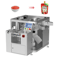 Machine automatique multifonction GDS200B-06 pour sachets préformés (film/papier) de 200 mm de largeur, avec pompe à rampe pour sachets souples