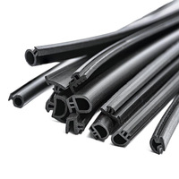 Bande de caoutchouc flexible en PVC, joints en caoutchouc pour portes en bois, profilés de fenêtres, joints d'étanchéité