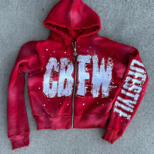 Sudadera con Capucha Unisex de Verano, Estilo Urbano Hip Hop, Corte Regular, 100% Algodón, Peso Pesado 360g, Impresión de Alta Calidad para Logotipo - Product Image 2