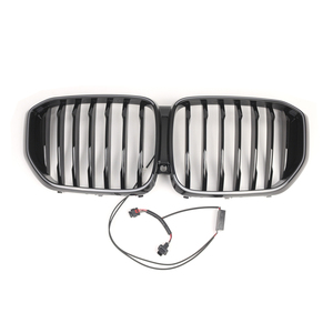 Griglia Anteriore Nera Lucida Kit Griglia Paraurti Anteriore con Luce per BMW X5 G05 LCI G18 23-25 51135A67CC8 51135A67CC6 - Product Image 2