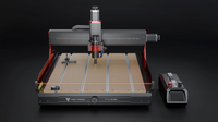 Máquina de tallado de madera CNC de 3 ejes Guangdong TTC6050 con husillo de 500W y 8000 RPM, control NC Studio, husillo único, kit completo