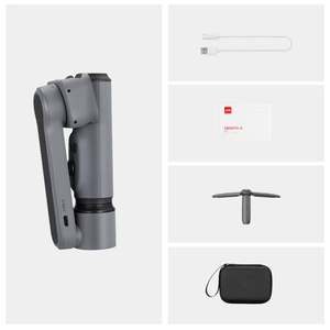 <span class=keywords><strong>Stabilisateur</strong></span> de cardan portable à 2 axes pour smartphone, <span class=keywords><strong>ZHIYUN</strong></span> <span class=keywords><strong>Smooth</strong></span> <span class=keywords><strong>X</strong></span> 246g compact et pliable pour le vlogging - Product Image 6