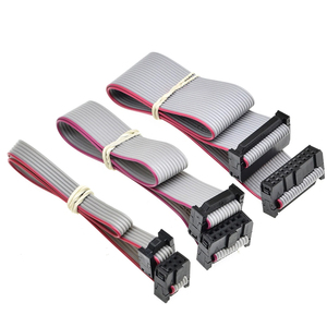 Flat <b>Ribbon</b> Cable With IDC Connectors PVC Insulated Copper Core For PCB <b>Wiring</b> Harness - Product Image 1