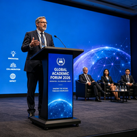 Pantalla LED Creativa para Atril, 720×480P, para Foros Académicos y Salas de Conferencias Universitarias, Sistema de Podio Digital para Presentaciones