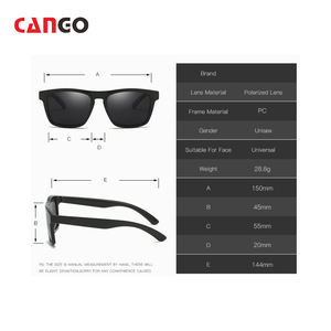 Gafas <span class=keywords><strong>de</strong></span> <span class=keywords><strong>Sol</strong></span> CANGO al por Mayor <span class=keywords><strong>con</strong></span> Logotipo Personalizado - Gafas <span class=keywords><strong>de</strong></span> <span class=keywords><strong>Sol</strong></span> Rectangulares <span class=keywords><strong>de</strong></span> Alta Gama para <span class=keywords><strong>Mujer</strong></span>, UV400, Cómodas, Transparentes y <span class=keywords><strong>de</strong></span> Color - Product Image 5