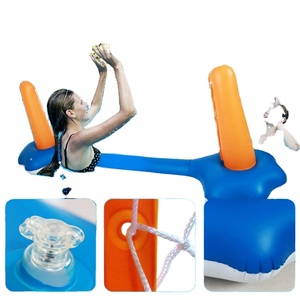 Набор для волейбола с бассейном на заказ, подставка для волейбола, волейбола, баскетбольного обруча и мяча, плавающий бассейн, игрушечный бассейн для игр