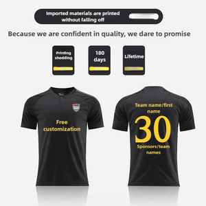 Nieuw Heren Uitwedstrijd Voetbalshirt 25/26 Ronde Hals Spelersnaam Teamnummers Hoge Kwaliteit 100% Polyester Sneldrogend Lichtgewicht Zomer - Product Image 4