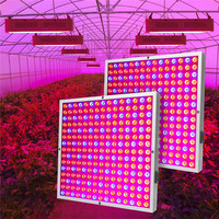 LED Kweeklamp Paneel 25W 45W 65W Rood Blauw Volspectrum LED Kweeklampen voor Binnenplanten Zaaien Groei en Bloei