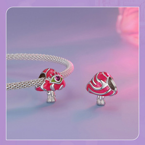 Original 925 Sterling Silber Modische Bunte Magische Katzen-Charms Perlen für Damen Passend für Original DIY Armband Halskette Feiner Schmuck - Product Image 4
