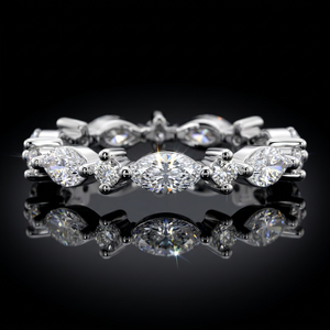 Fashion 925 Silver Platinum Plated Brilliant Cut Moissanite Prong Setting Adjustable Open Butterfly <b>Ring</b> Women Accessories <b>Iced</b> - Product Image 2