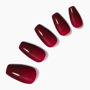 Dessing Diva profondo bordeaux bara unghie artificiali - Product Image 1