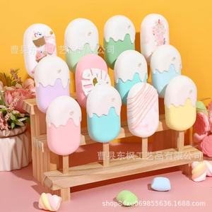 Wooden Ice Cream Display Rack <b>3</b> <b>Tier</b> Dessert <b>Stand</b> For Wedding Party <b>Cake</b> Table Decorations - Product Image 1