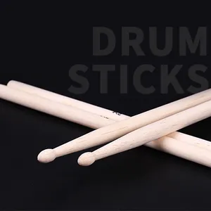 5A/7A Premium Maple Drumsticks Drum Stick For Child Adult Practice