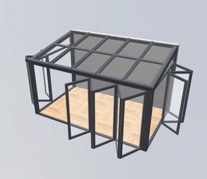 Solárium Modular Prefabricado de Aluminio y Vidrio con Diseño Personalizado Profesional para Proyectos Comerciales - Product Image 3