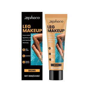 <span class=keywords><strong>Fond</strong></span> <span class=keywords><strong>de</strong></span> <span class=keywords><strong>Teint</strong></span> Correcteur Zephoco Marron pour Tatouages Corporels – Maquillage Quotidien Portable - Product Image 1