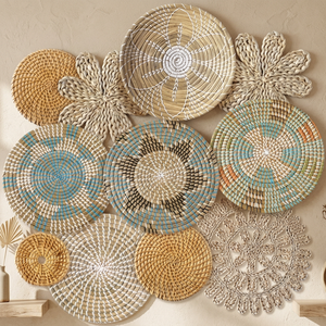 Red de Pesca Decorativa para el Hogar, Decoración Rústica para Colgar en la Pared, Tema Náutico Mediterráneo, Macramé de Algodón - Product Image 3