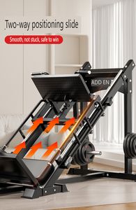 Equipo de Gimnasio Comercial de Nuevo Diseño al por Mayor, Máquina Smith & Row para Entrenamiento de Fuerza y Desarrollo Muscular - Product Image 3