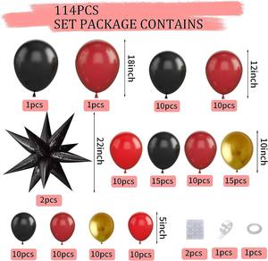 Globos Negros con Forma <span class=keywords><strong>de</strong></span> Gota <span class=keywords><strong>de</strong></span> Agua <span class=keywords><strong>para</strong></span> Fiestas <span class=keywords><strong>de</strong></span> Cumpleaños, Baby Shower, <span class=keywords><strong>Bodas</strong></span>, Aniversarios, Guirnalda <span class=keywords><strong>de</strong></span> Globos Rojos y Negros - Product Image 2