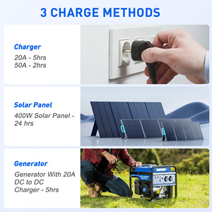 ระบบไอออนของรถยนต์รับประกันพลังงาน100AH 12V แบตเตอรี่ Lifepo4 12V แบบพกพาความร้อนปรับแต่งได้ - Product Image 6
