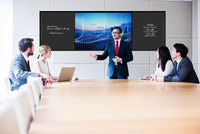 Tableau numérique intelligent tout-en-un EIBOARD 75 pouces, écran tactile multipoint LED 4K, pour les écoles primaires, secondaires et supérieures