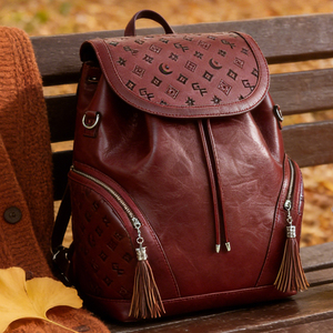 Mochila Universal de Cuero, Mochila de Moda para Mujer, Mochila de Viaje, Mochila Casual para el Día a Día, Gran Capacidad - Product Image 1