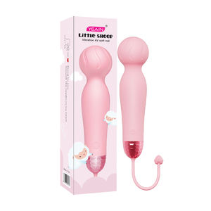 Stimulation complète du corps Plaisir Vibration à dix fréquences Av Stick Vibrateur Stimulation clitoridienne Baguette Av à faible décibel - Product Image 1