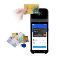 Imprimante de reçus et d'étiquettes Android portable de 5,5 pouces, terminal de point de vente mobile Android 4G, système de point de vente tout-en-un avec lecteur de codes-barres Z92