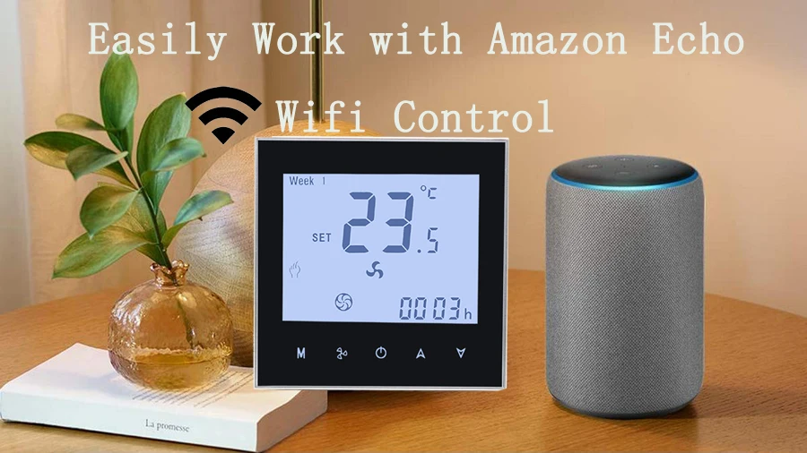 Control de termostato wifi usando Echo y Alexa de  