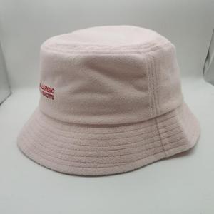 Sombrero de <span class=keywords><strong>pescador</strong></span> de felpa unisex con logotipo personalizado, color <span class=keywords><strong>rosa</strong></span> y beige, estilo de viaje informal, diseño de sombrero de <span class=keywords><strong>pescador</strong></span> con letras para mujer - Product Image 5