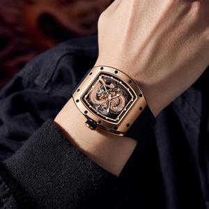 Reloj Mecánico de Moda para Hombre, Reloj Mecánico Tourbillon, Relojes Mecánicos Auténticos, Regalos Empresariales para Hombre - Product Image 5