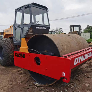 Rodillo compactador de doble tambor Dynapac CA25D 251D 301D usado en oferta, en buen estado, original, barato, con el mejor rendimiento - Product Image 1