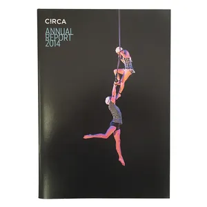 Brochure del prodotto del libro con copertina morbida in cina stampa di riviste a buon mercato