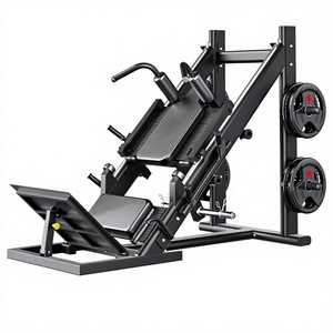 Máquina <span class=keywords><strong>de</strong></span> Ejercicios 2 <span class=keywords><strong>en</strong></span> 1 <span class=keywords><strong>de</strong></span> Acero para Entrenamiento <span class=keywords><strong>de</strong></span> Fuerza, Prensa <span class=keywords><strong>de</strong></span> Piernas a 45 Grados, Sentadillas, Equipo <span class=keywords><strong>de</strong></span> Gimnasio para Ejercicios Funcionales - Product Image 3