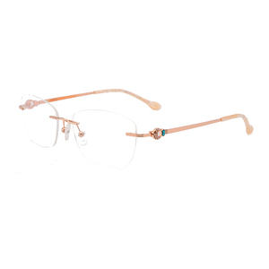 Kim Cương Cắt Ánh Sáng Xanh Chặn Kính Kính Không Khung - Product Image 3