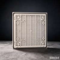Ensemble de filtre de ventilation, utilisé pour refroidir et aérer l'armoire, peut être utilisé en conjonction avec un ventilateur.
