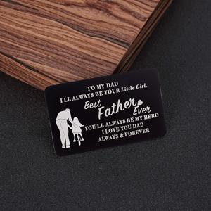 Danh Thiếp Cắt Laser Trống Kim Loại Khắc Mờ Đen Anodized Bằng Thép Không Gỉ Sang Trọng Tùy Chỉnh - Product Image 6