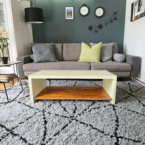 Mobilier d'extérieur écologique personnalisé Table basse rectangulaire en béton Table de canapé minimaliste du Vietnam - Product Image 3