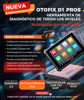 OTOFIX D1 PRO Outil de diagnostic avancé pour voiture Lecteur de code de diagnostic complet OE bidirectionnel CANFD Key Programmer 1 an