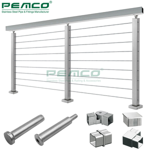 Rail de câbles de pont extérieur, en acier inoxydable, résistante, pour européen - Product Image 2