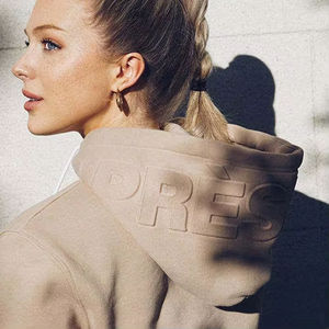 Pullover Plain Bulk Hoodie Fabricantes Peso pesado Sin cuerda Algodón French Terry Impresión en relieve Sudadera con capucha para hombres - Product Image 3